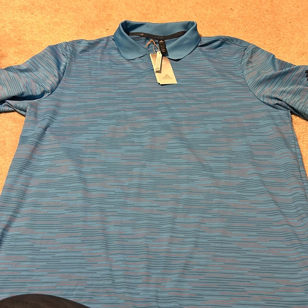 NWT Men’s Adidas golf Polo